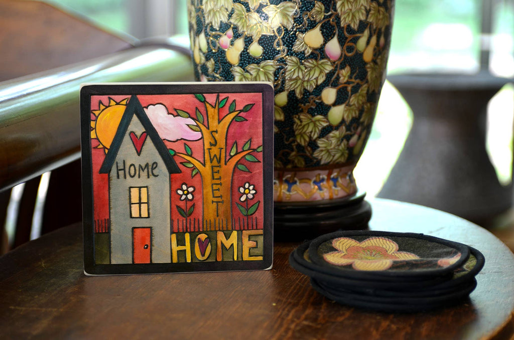 Sticks - Wall Plaque - 6x6 | "Everybody’s Home"