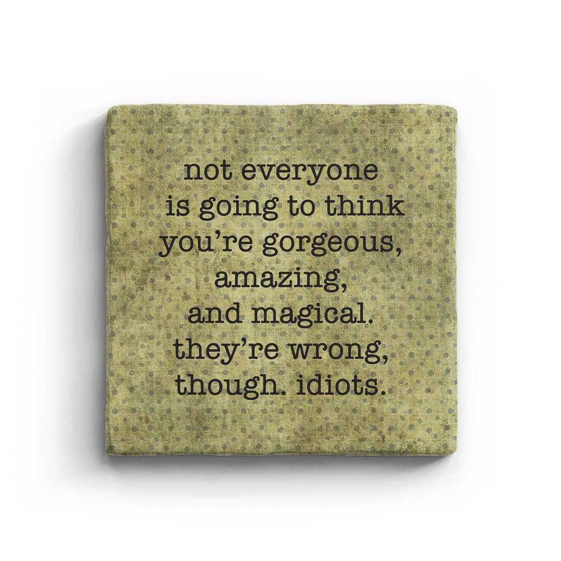 They're Wrong - Marble Coaster