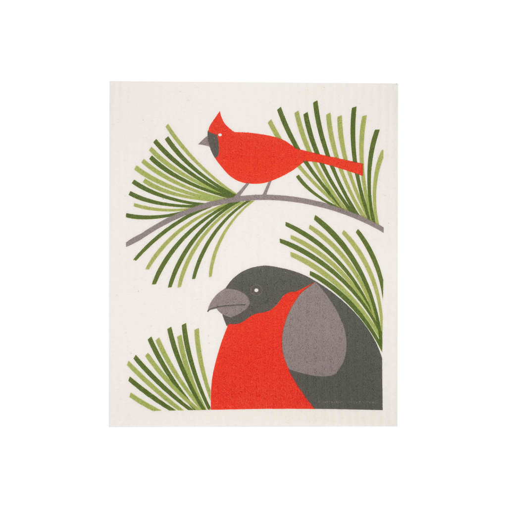 Swedish Dishcloth - Cardinal