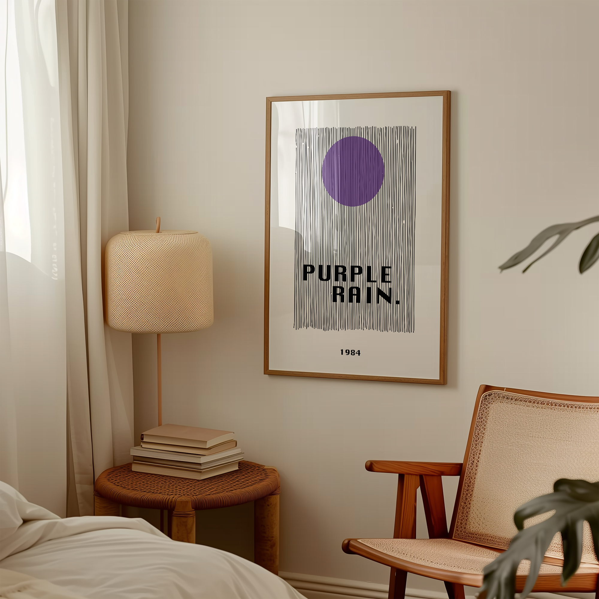 Fanclub - Purple Rain Giclée Art Print