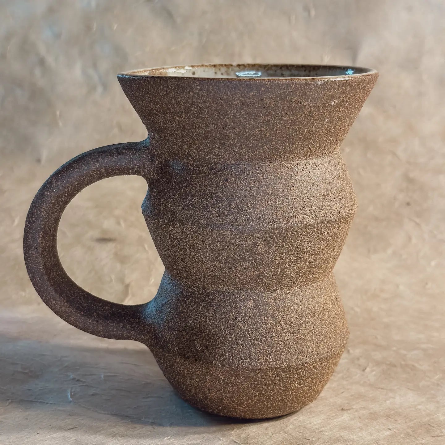 Olivia Snow Ceramics - Handmade Angled Ceramic Mug