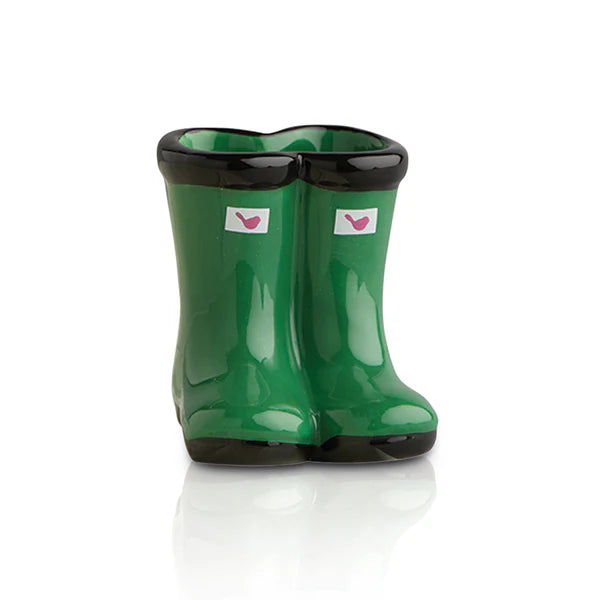 Nora Fleming Jumpin Puddles / Rainboots Mini