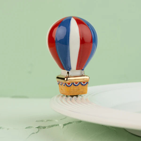 Nora Fleming - Red, White, and Balloon (Hot Air Balloon)