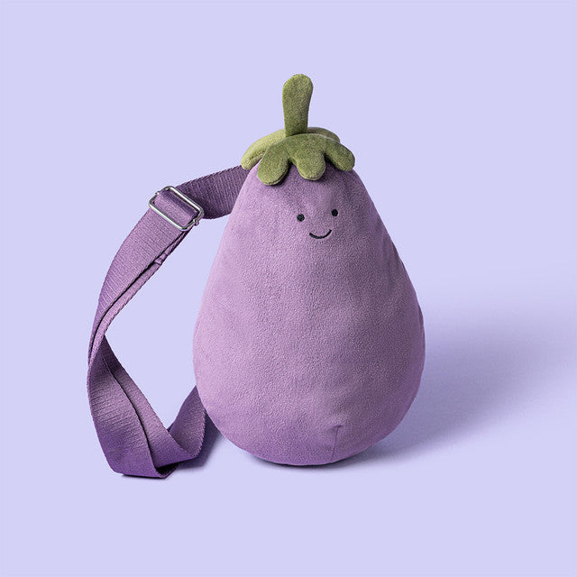 Jellycat Amuseable Aubergine Bum Bag