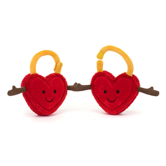 Jellycat Amuseables Val & Tina Love Locks (Pair)