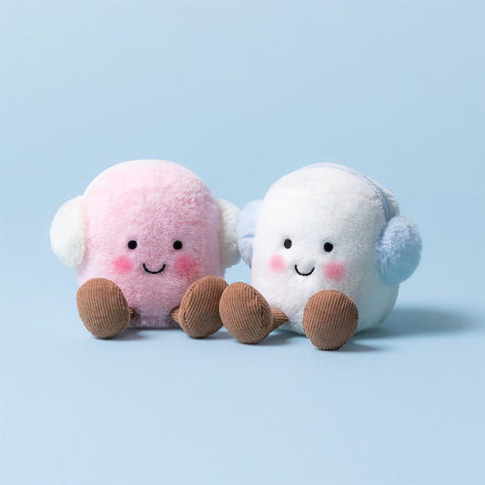 Jellycat Amuseables Toatie Pink & White Marshmallows