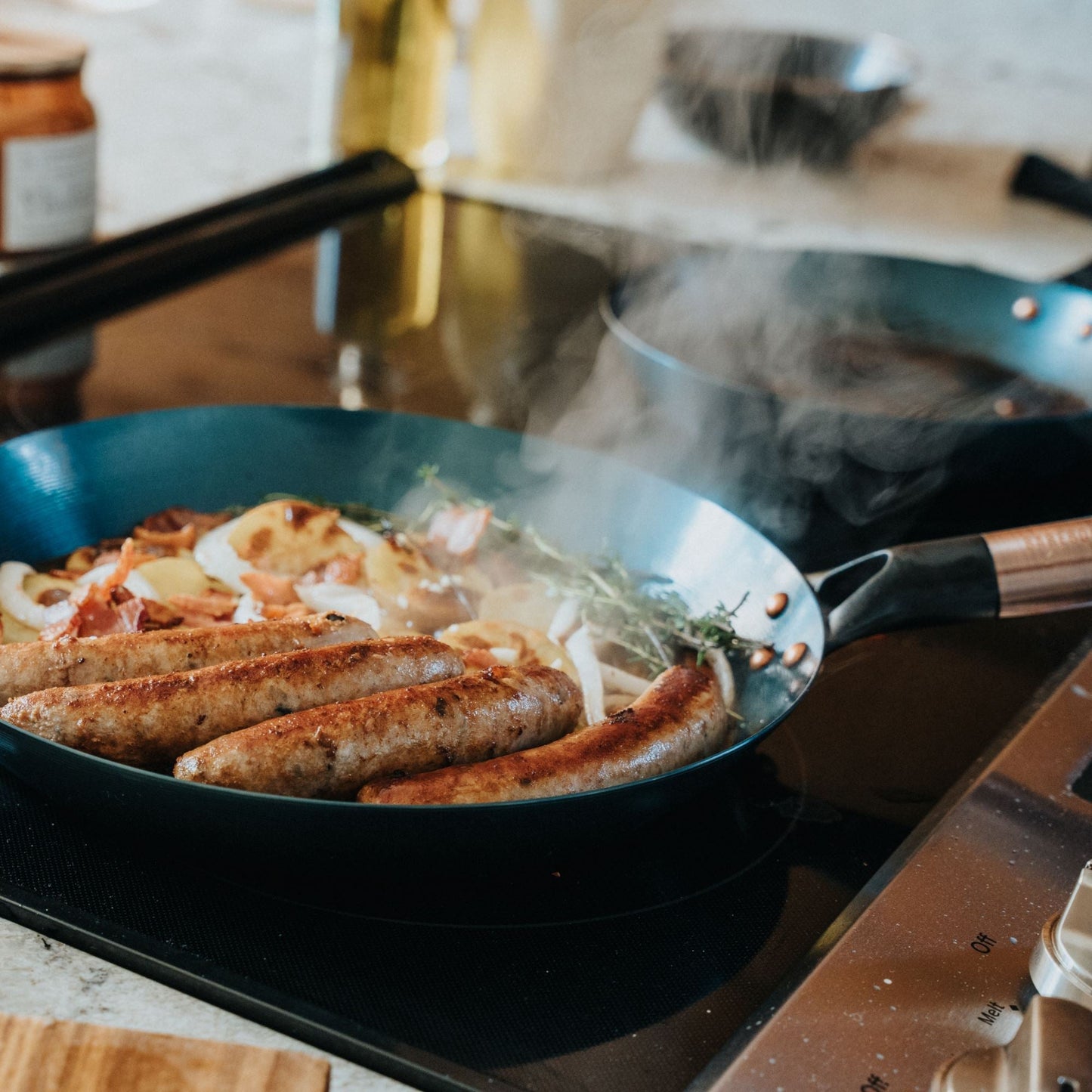 Barebones - Blue Carbon Steel Skillet