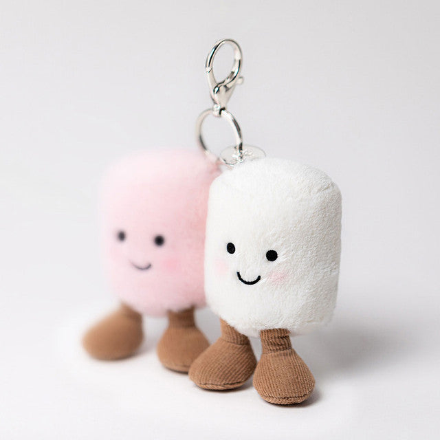 Jellycat Amuseable Pair of Marshmallows Bag Charm