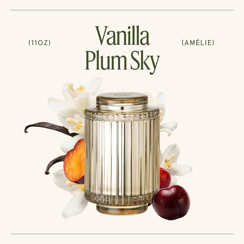 La Jolie Muse - Vanilla Plum Sky - Holiday Candle - 11oz