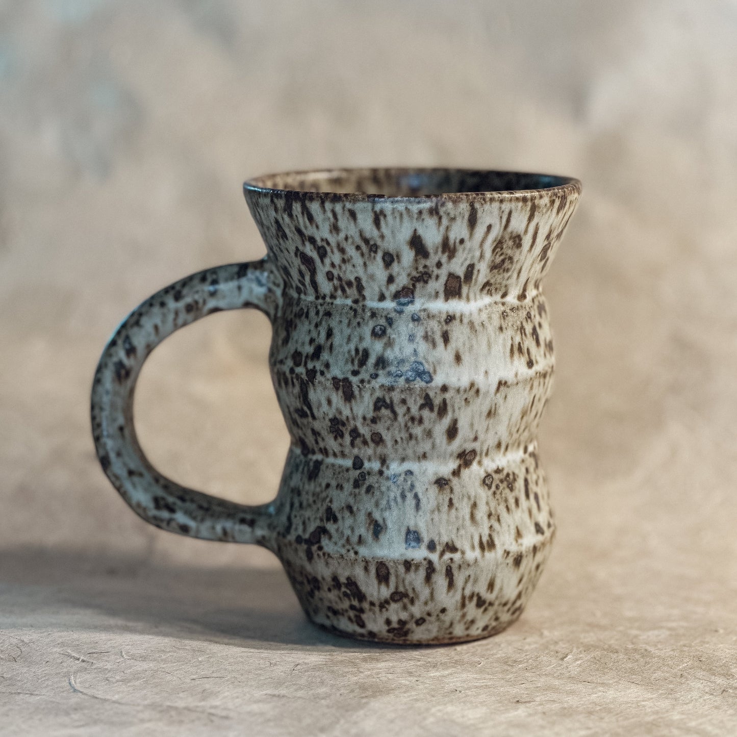 Olivia Snow Ceramics - Handmade Angled Ceramic Mug