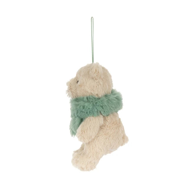 Jellycat Amuseables Bartholomew Bear Jr. Winter Warmer Decoration