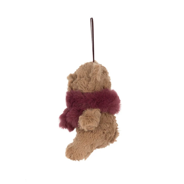 Jellycat Amuseables Bartholomew Bear Winter Warmer Decoration