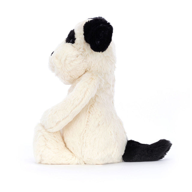 Jellycat Bashful Black & Cream Puppy (Original)