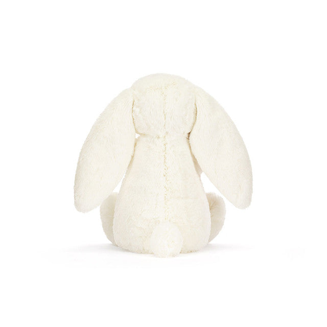 Jellycat Bashful Cream Bunny with Rose