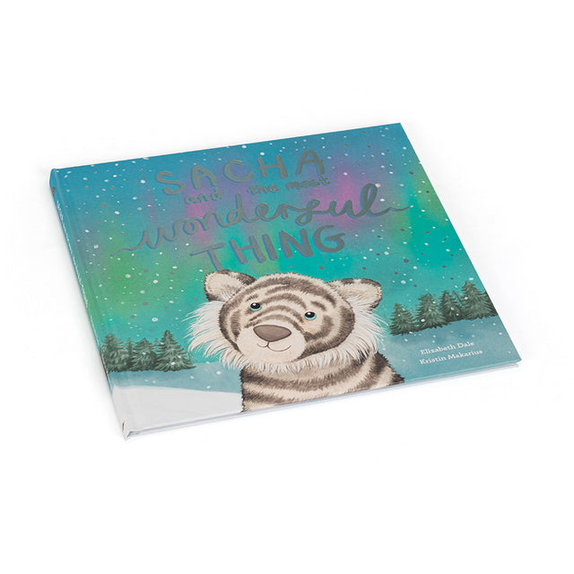 Jellycat Sacha And The Most wonderful Thing Book