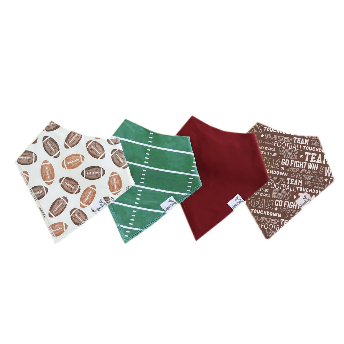 Copper Pearl Baby Bandana Bibs