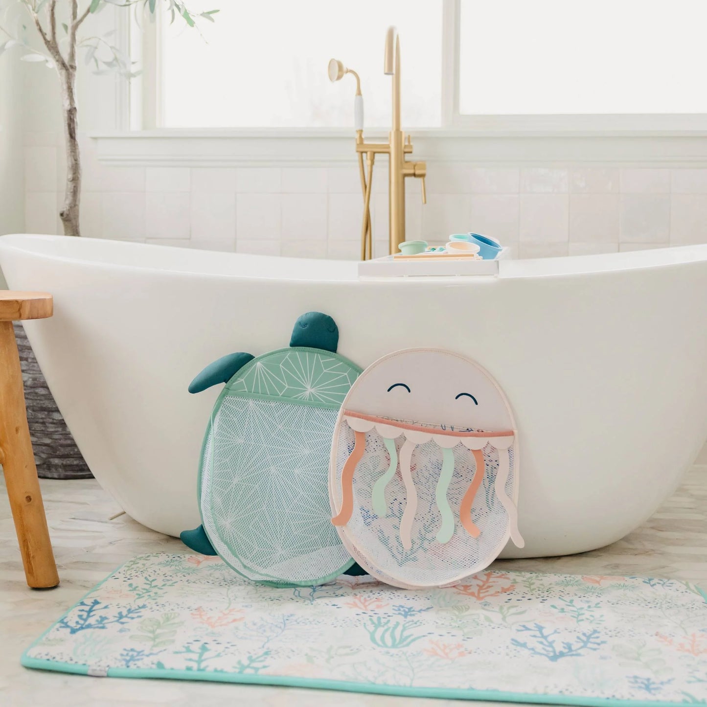 Copper Pearl Bath Toy Organizer - Cora