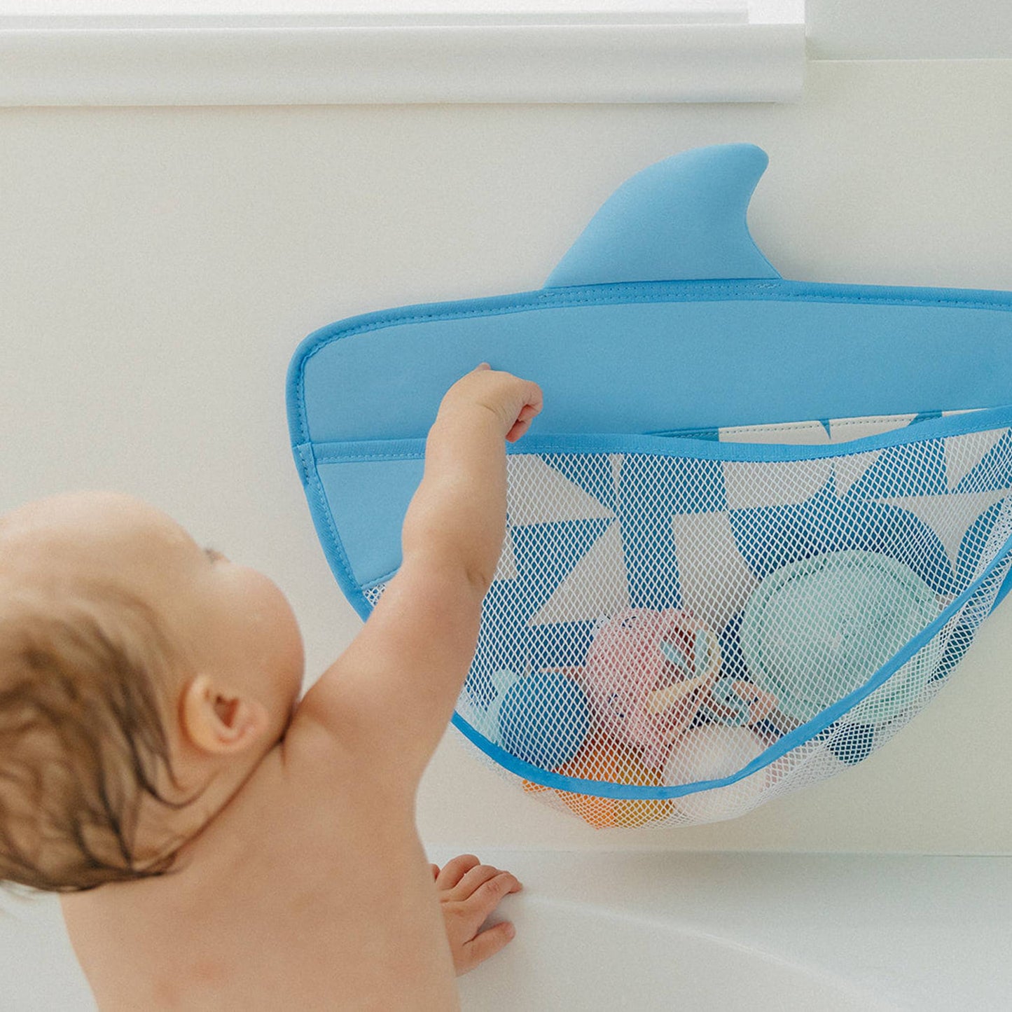 Copper Pearl Bath Toy Organizer - Finn
