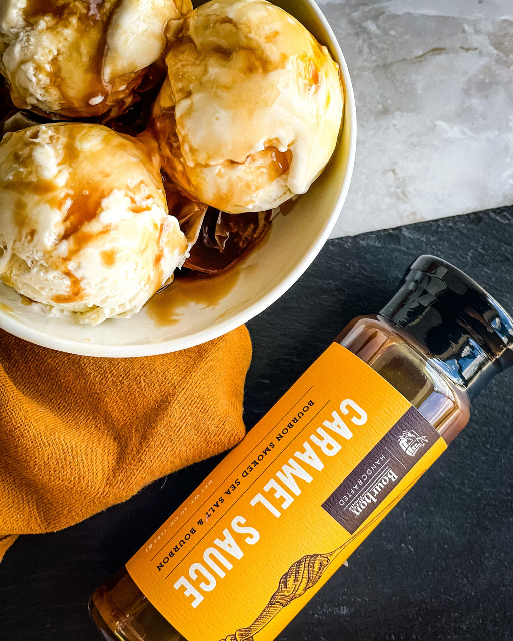 Bourbon Barrel Foods - Caramel Sauce – Bourbon Smoked Sea Salt & Bourbon