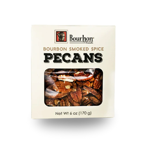 Bourbon Barrel Foods - Bourbon Spiced Pecans 6 oz Box