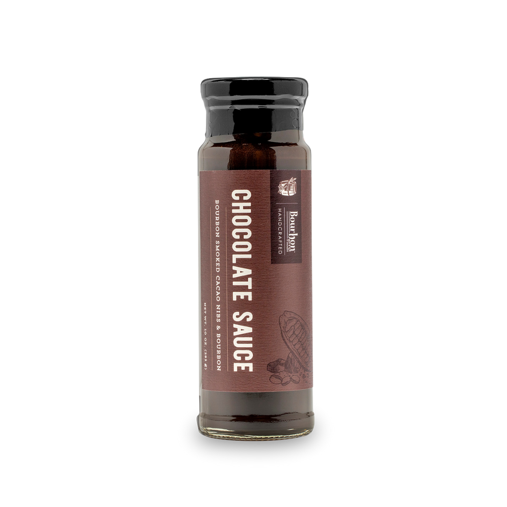 Bourbon Barrel Foods - Chocolate Sauce – Bourbon Smoked Cacao Nibs & Bourbon