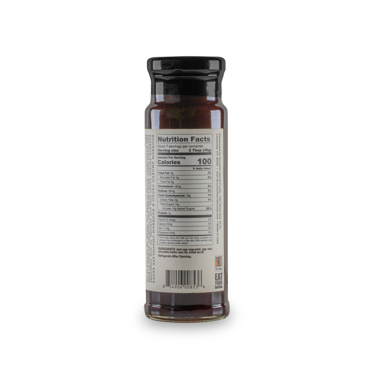 Bourbon Barrel Foods - Chocolate Sauce – Bourbon Smoked Cacao Nibs & Bourbon