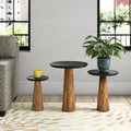 Wooden Side Tables - Round