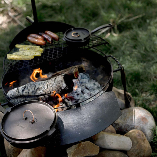 Barebones - Cowboy Fire Pit Grill Side Table
