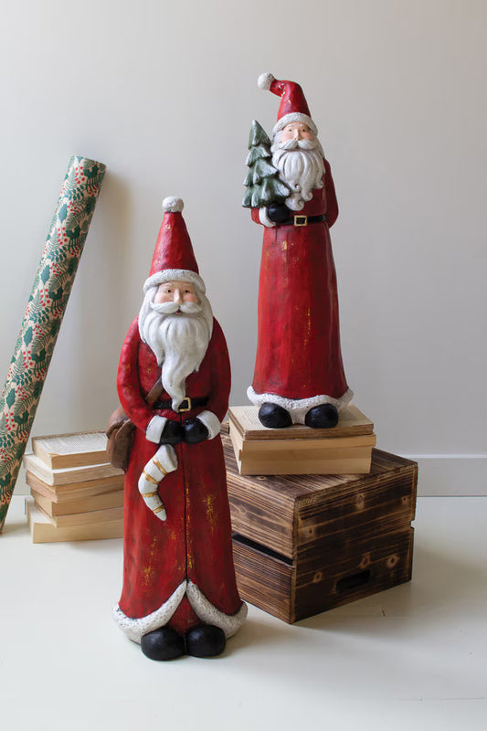 Resin Santas (2 sizes)