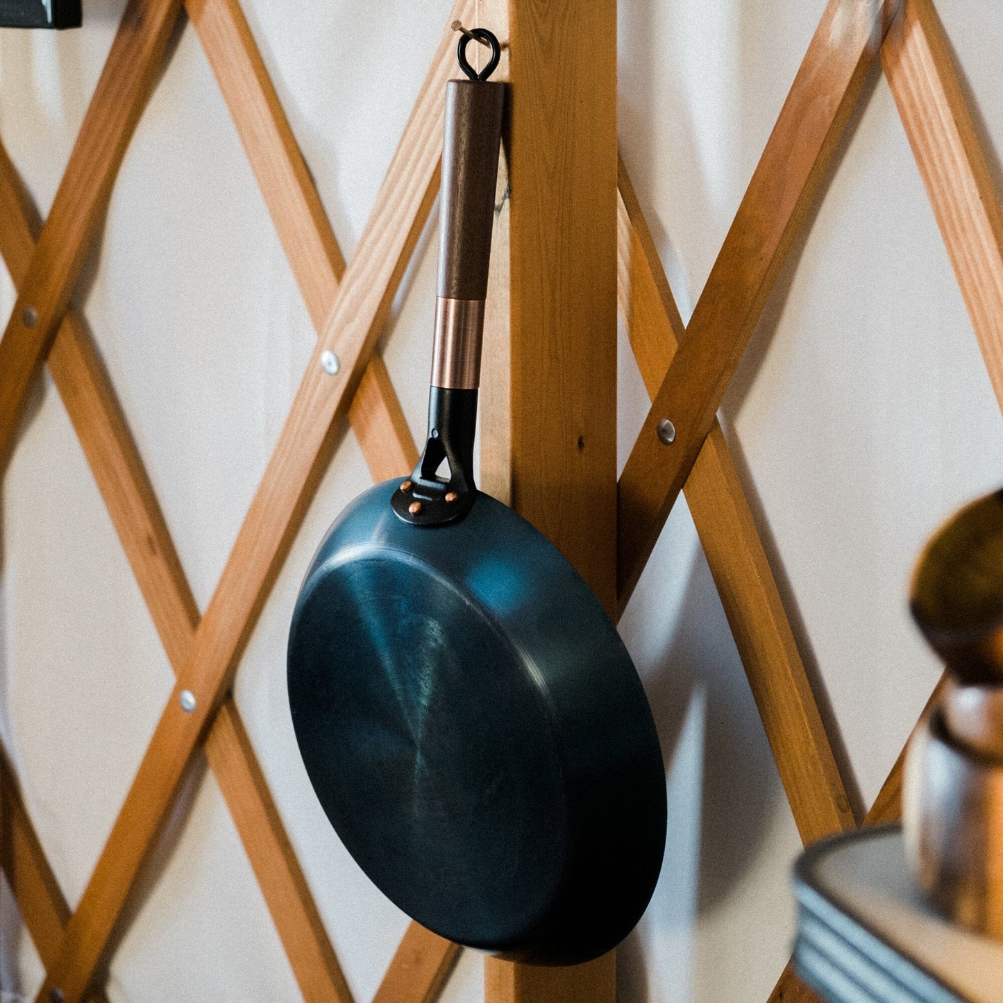 Barebones - Blue Carbon Steel Skillet