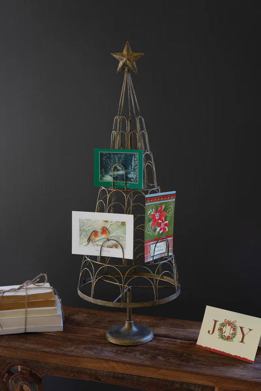 Christmas Tree Card Holder