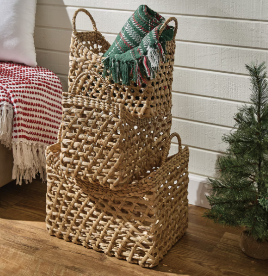 Water Hyacinth Baskets