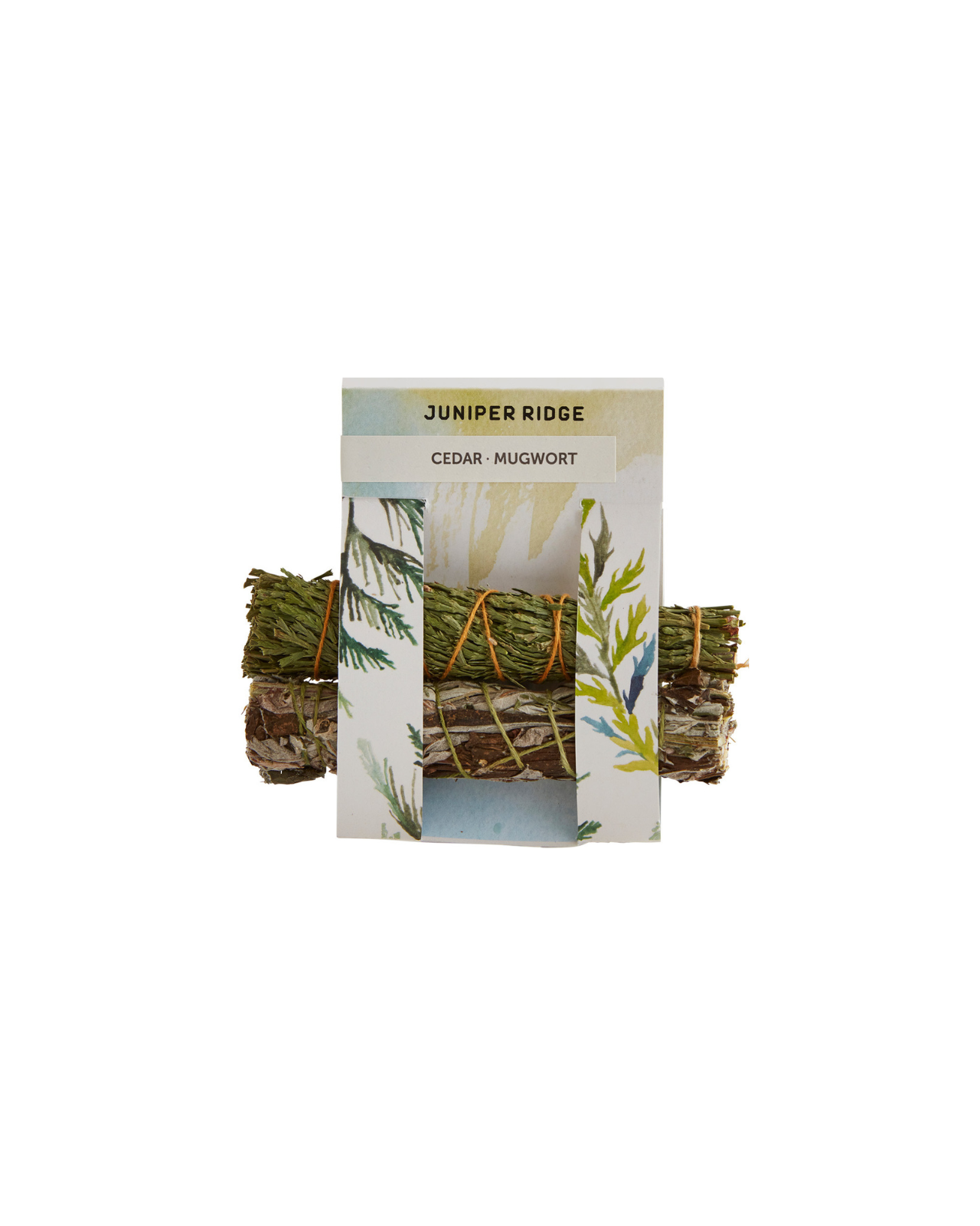 Juniper Ridge - Cedar and Mugwort Natural Incense Bundles