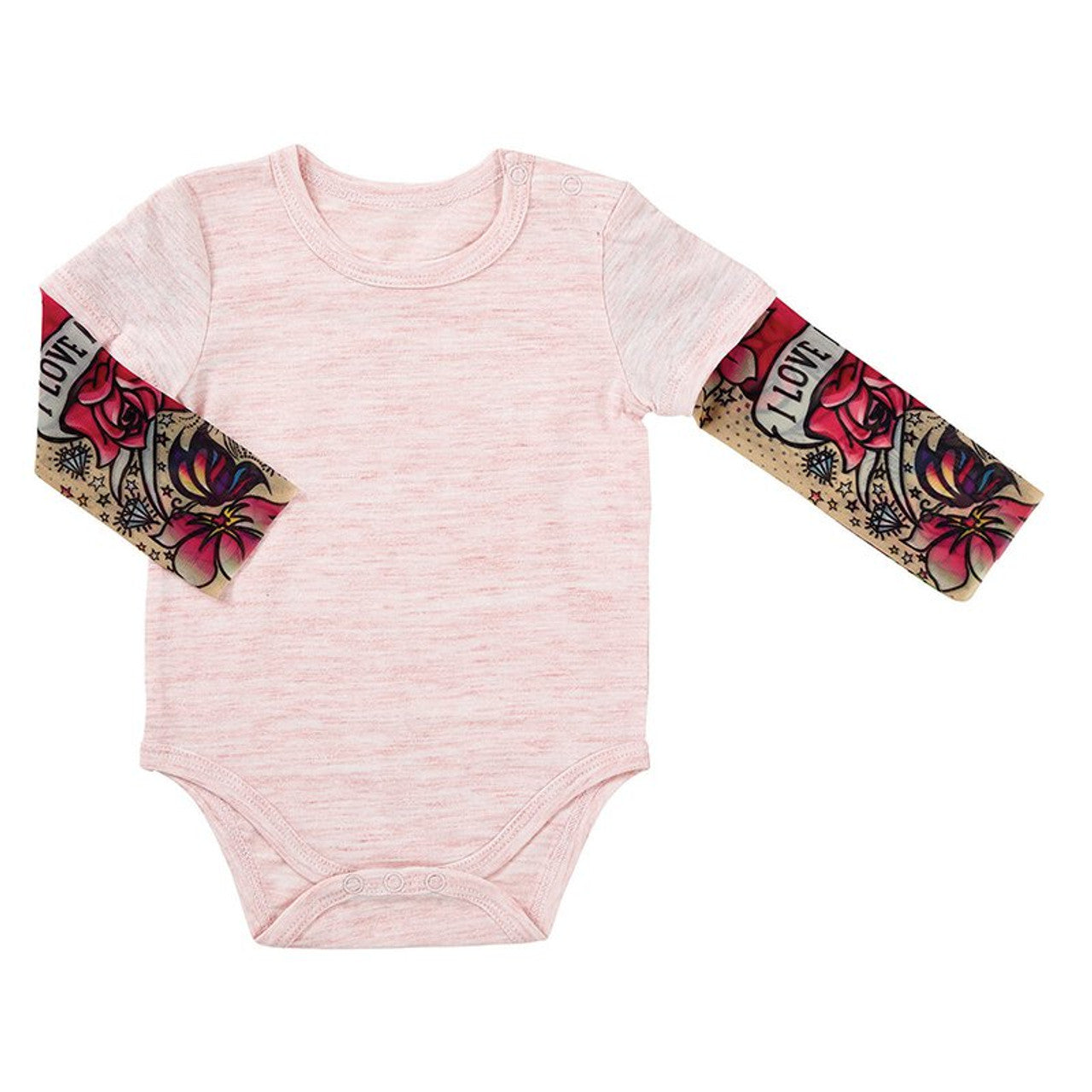 Tattoo Snapshirt Onesie (2 Colors)