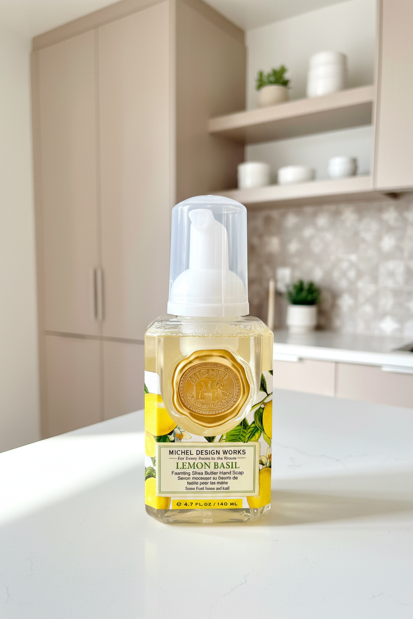 Michel Design Works - Lemon Basil Mini Foaming Hand Soap