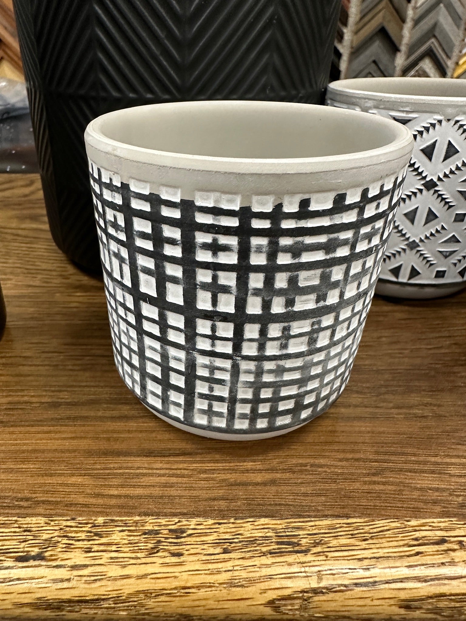 Mini Patterned Pots