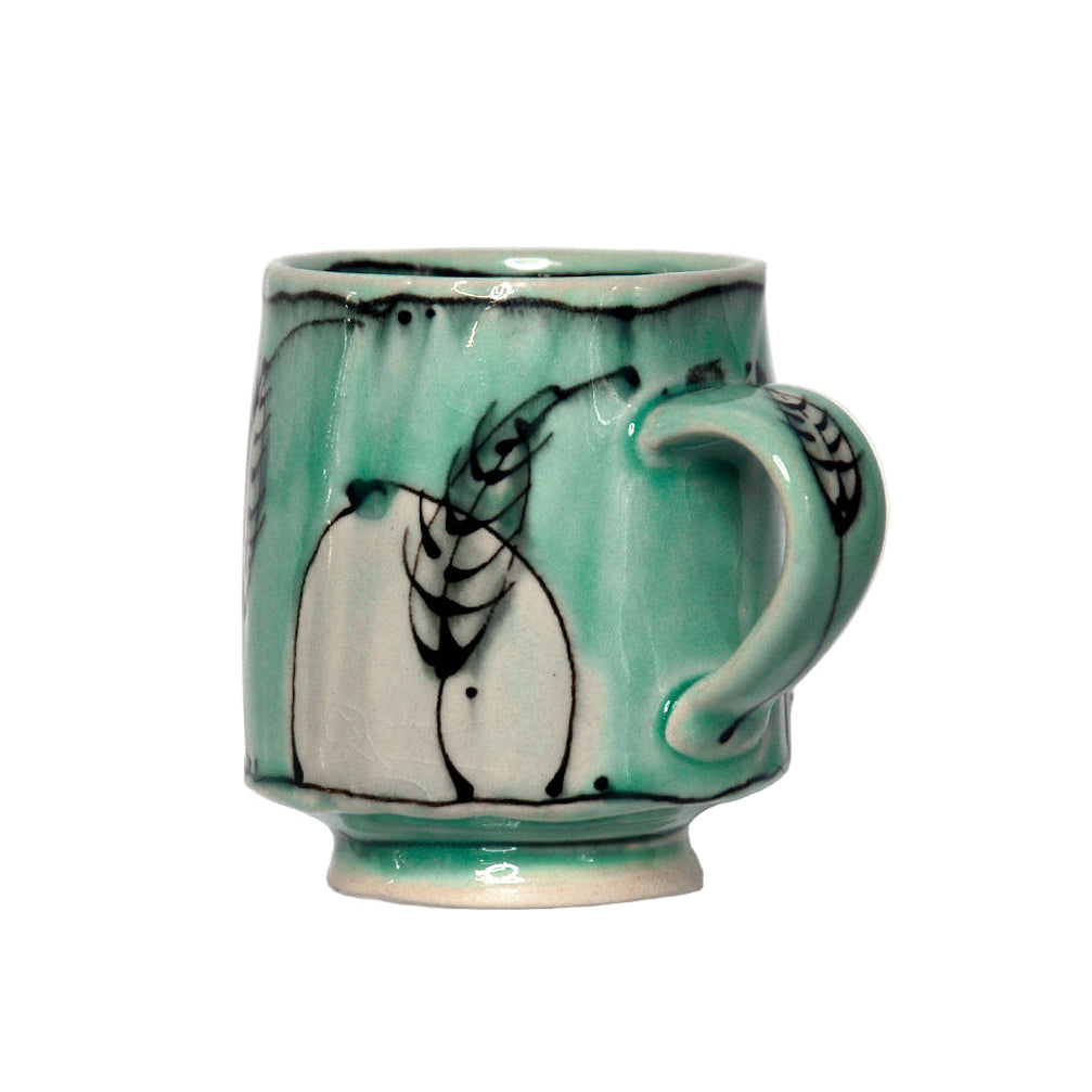 Jess Lease - B&W Tea Cup