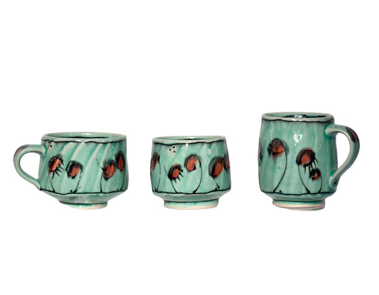 Jess Lease - Flower Mini Mugs