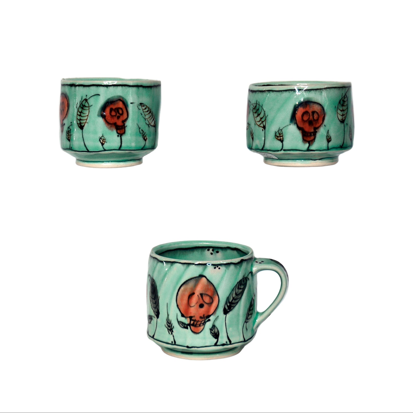 Jess Lease - Skull Mug