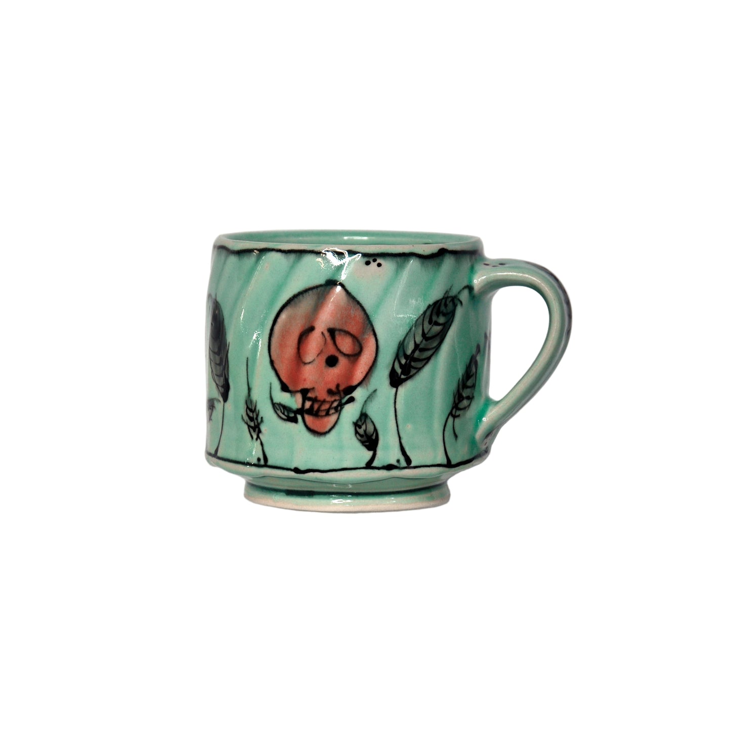 Jess Lease - Skull Mug