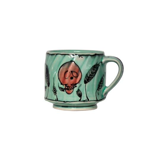 Jess Lease - Skull Mug