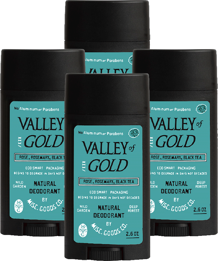 Misc. Goods Co. - "Valley of Gold" Natural Deodorant
