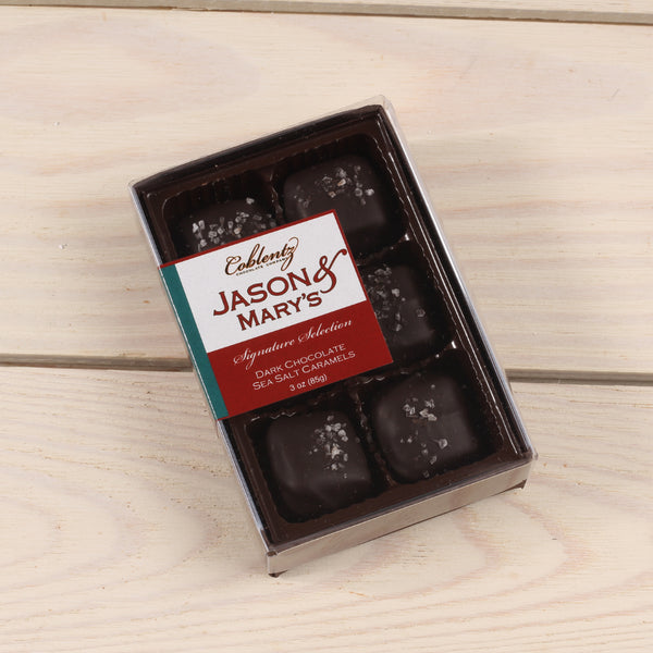 Coblentz Chocolate Dark Sea Salt Caramels