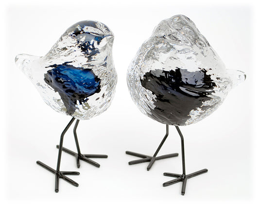 Glass Standing Birds (2 sizes)