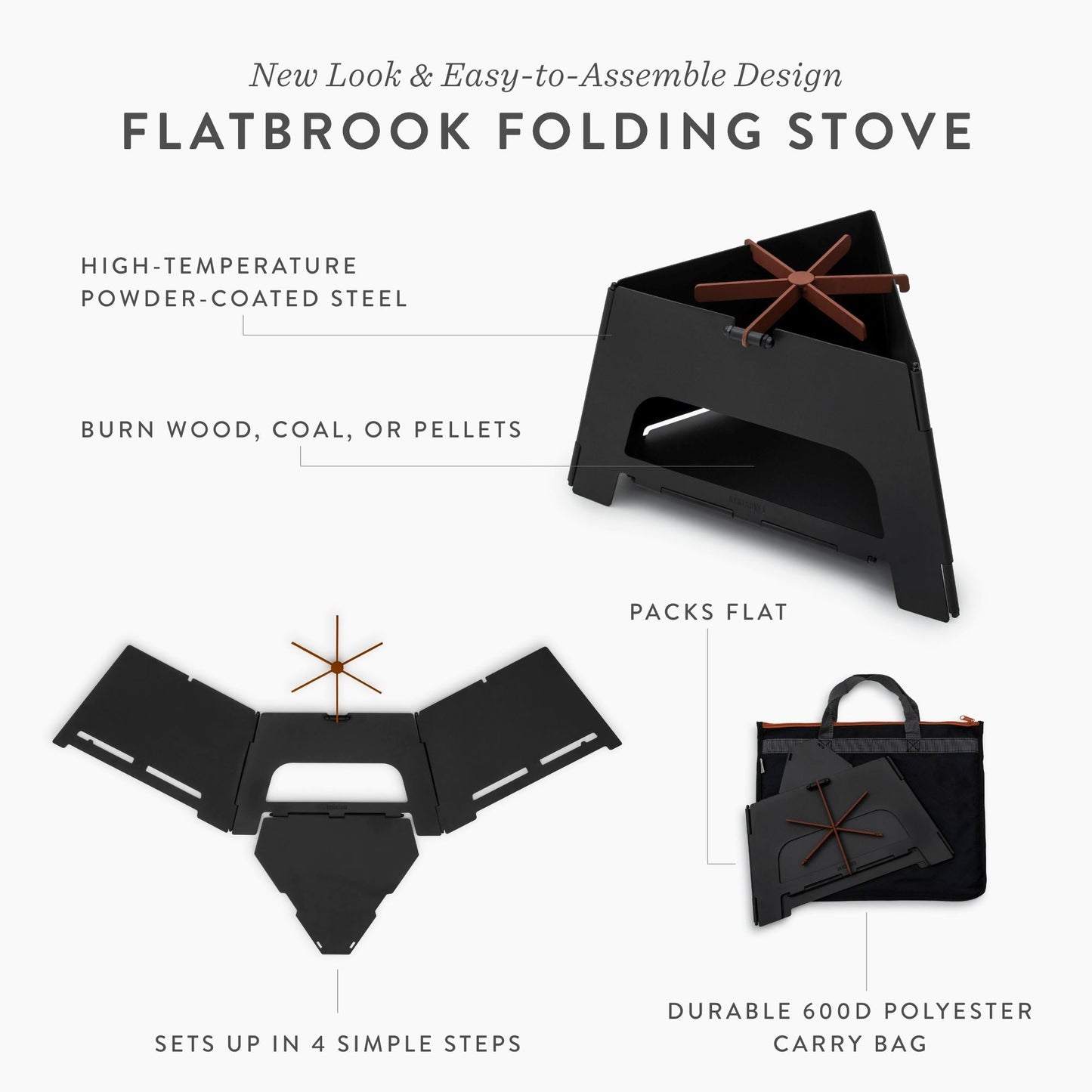 Barebones - Flatbrook Folding Stove