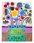 Marianne Angeli Rodriguez - FLOWER VASE STUDY 1 PRINT
