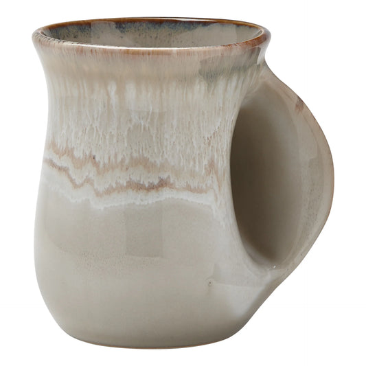 Drift Reactive Glaze Handwarmer Mug