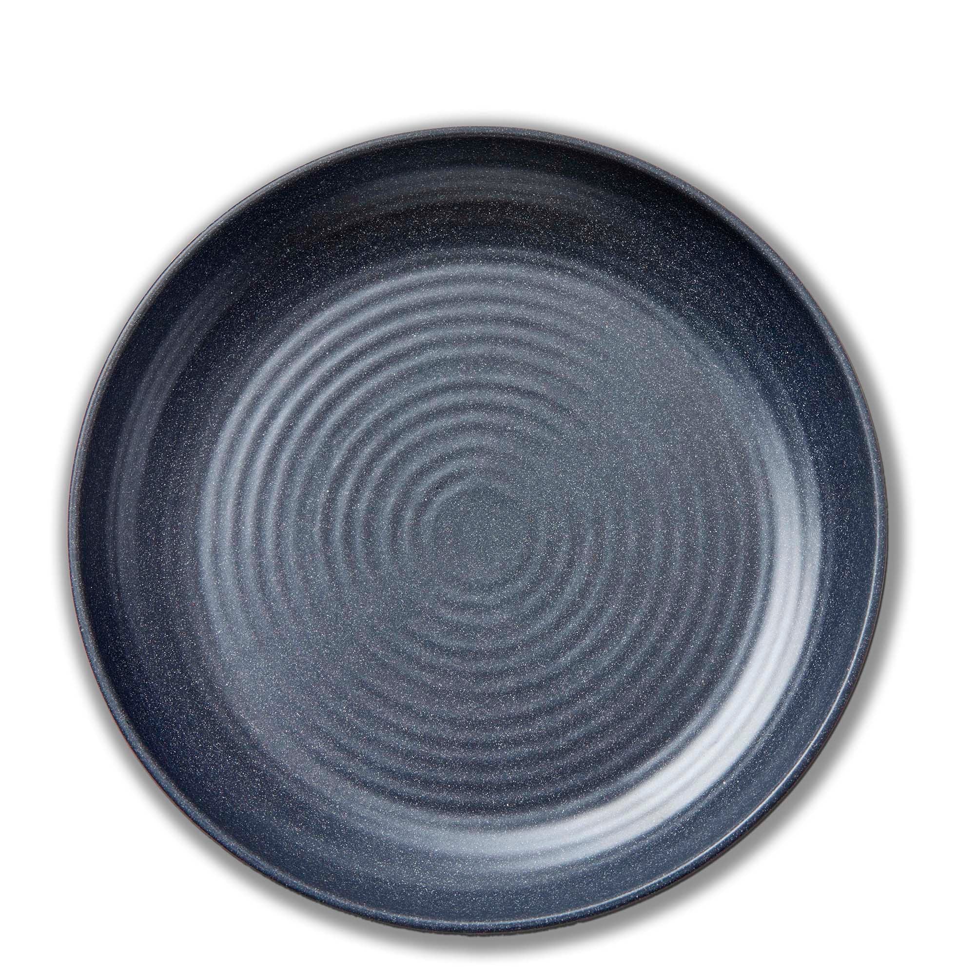 Brooklyn Melamine Salad Plate - Charcoal