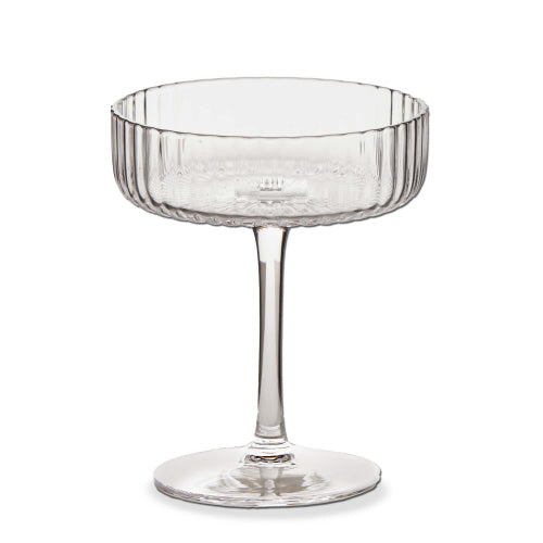 Gramercy Fluted Coupe Glass