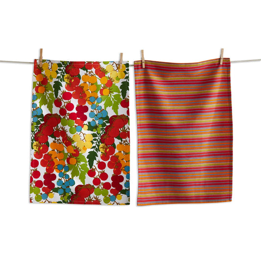 Dishtowels, Garden Tomato (set/2)